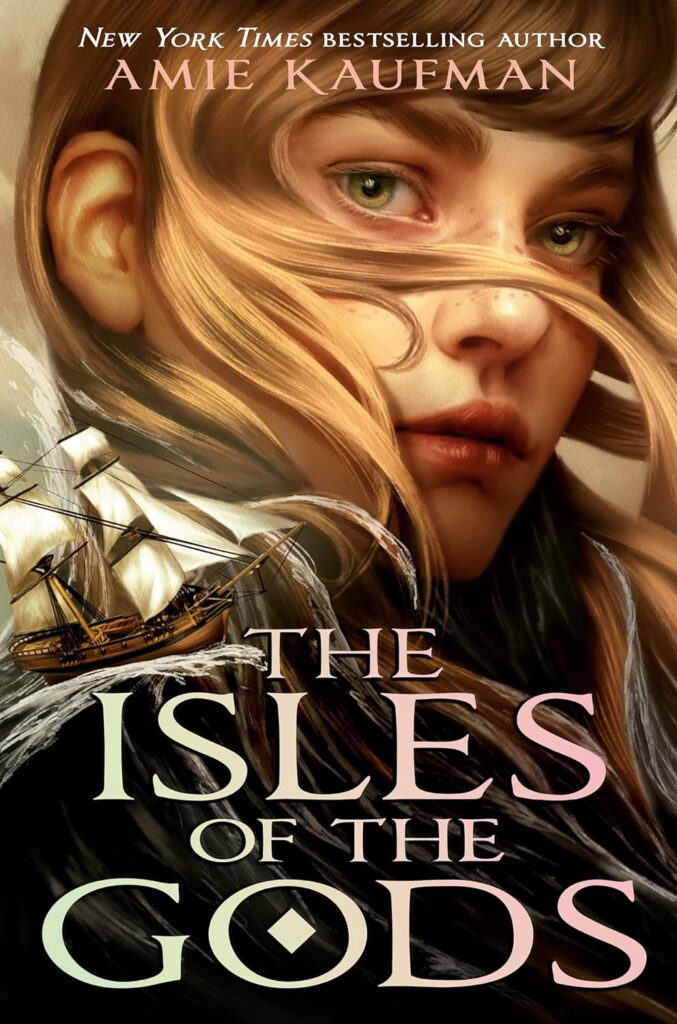 Book cover for The Isles of the Gods by Amie Kaufman